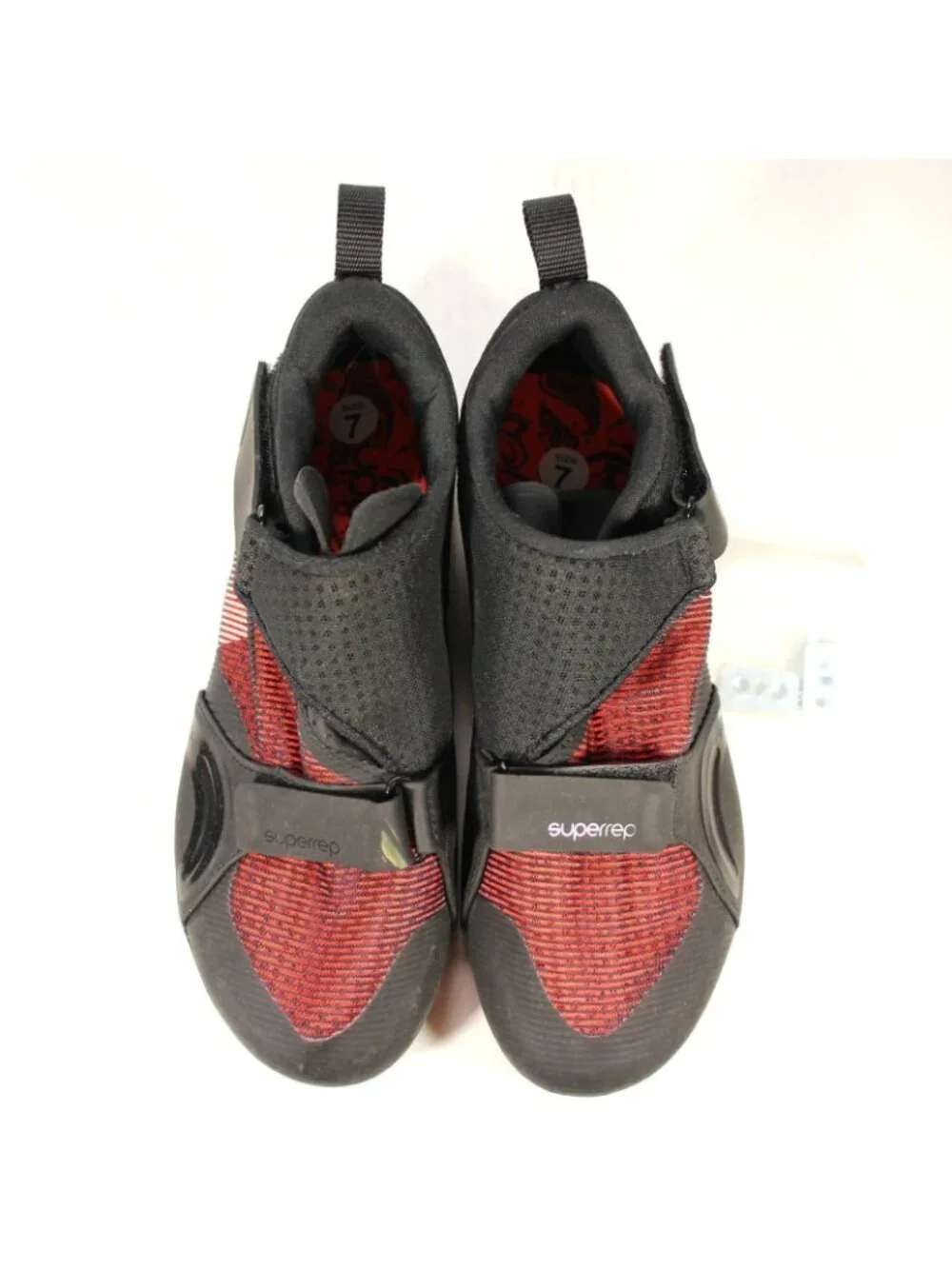 Nike SuperRep Cycle Black Hyper Crimson Womens 7 NEW C1330